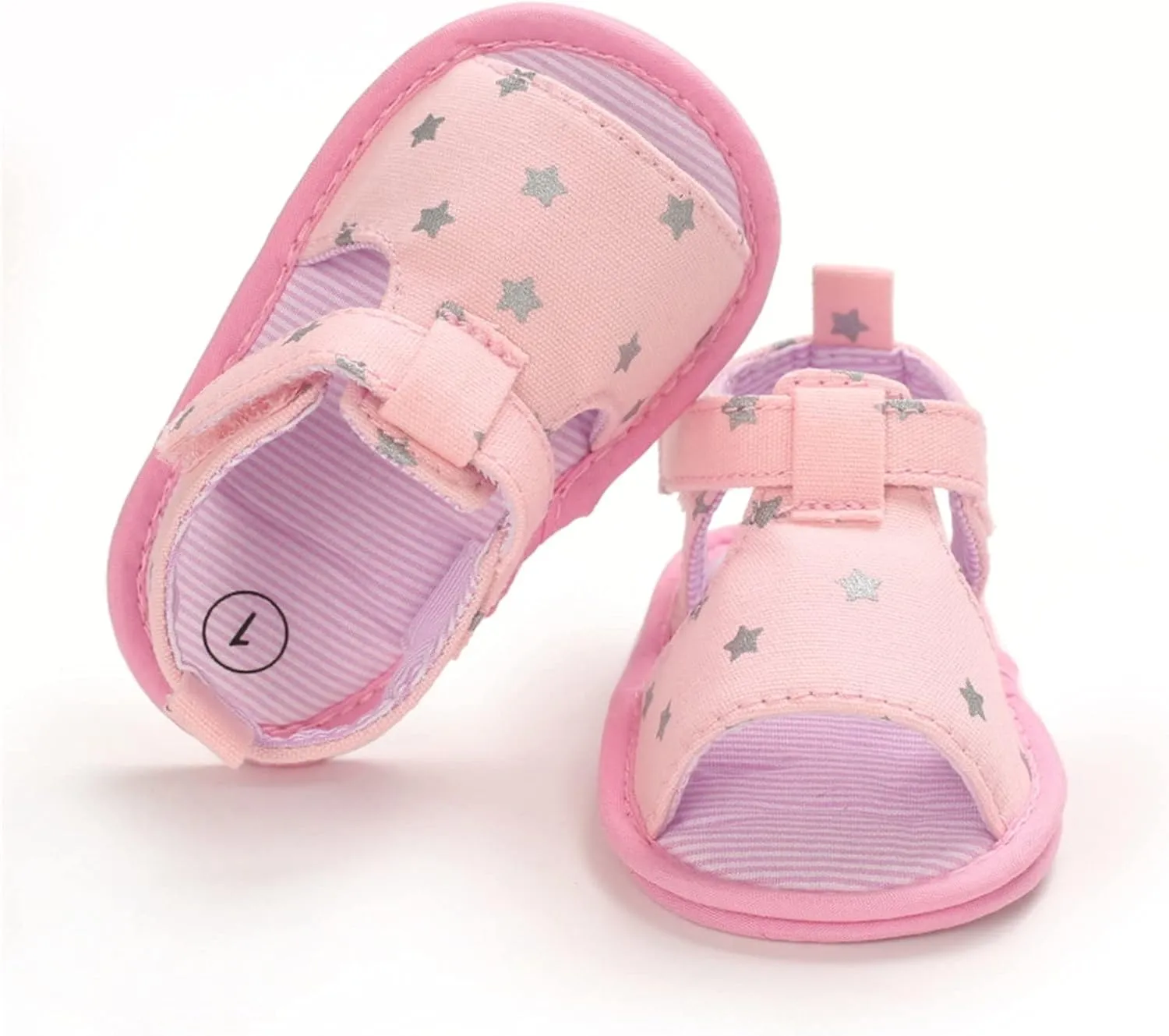 -Slip Flower Soft Toddler Crib Hollow Baby Sandals Summer Shoes Prewalker Baby Shoes Boys Slides Size 13