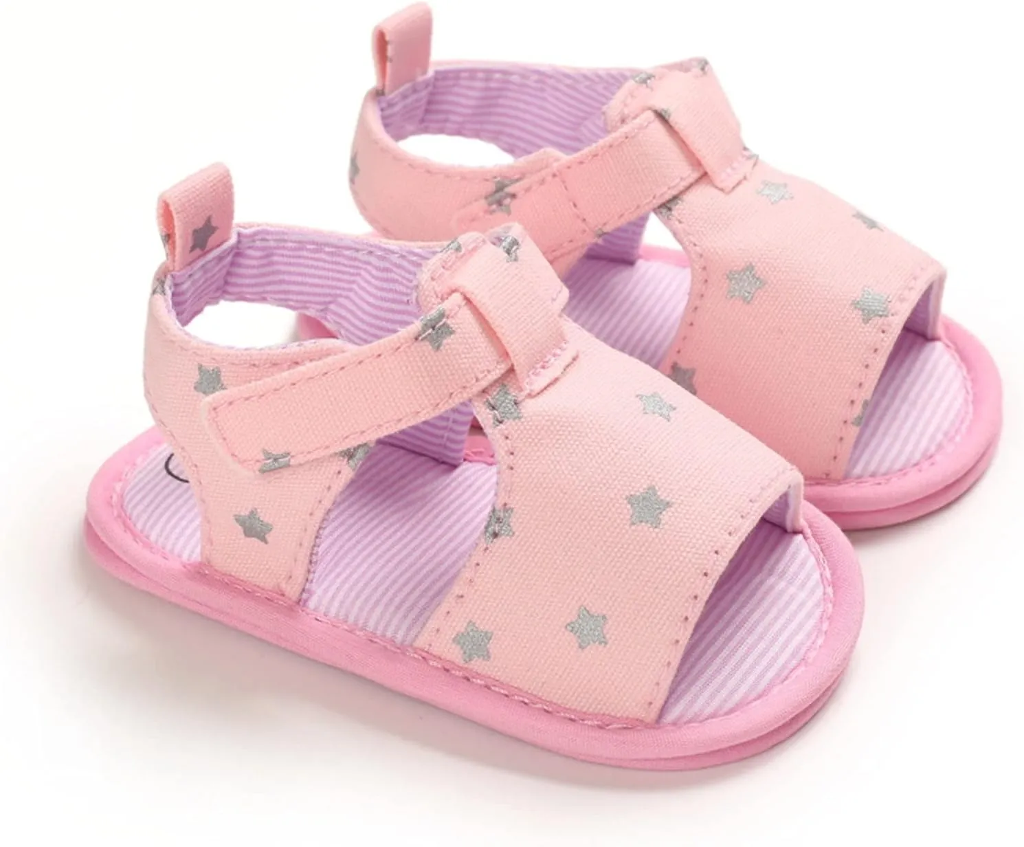 -Slip Flower Soft Toddler Crib Hollow Baby Sandals Summer Shoes Prewalker Baby Shoes Boys Slides Size 13