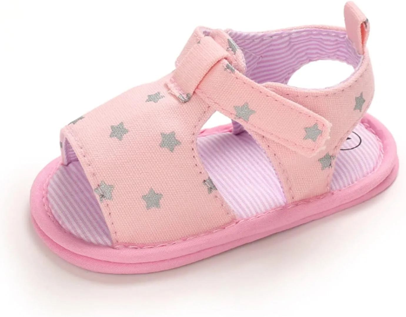 -Slip Flower Soft Toddler Crib Hollow Baby Sandals Summer Shoes Prewalker Baby Shoes Boys Slides Size 13