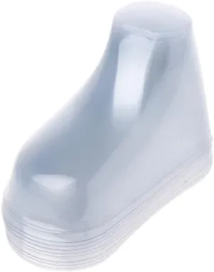 10Pcs Clear Baby Feet Display Showcase Shoe Trees Baby Booties Shoes and Socks
