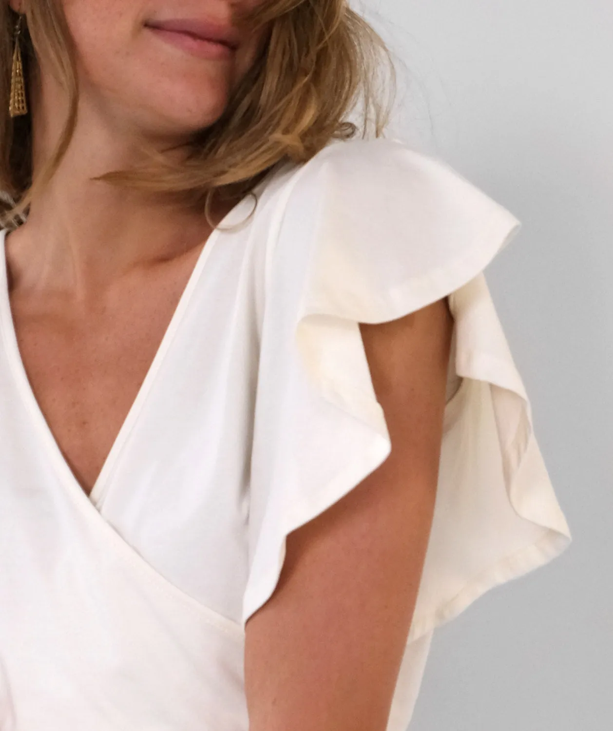 ABIGAIL top in Ivory