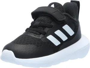 adidas Baby Fortarun 2.0 Sneaker, Black/White/Black, 4 US Unisex Infant