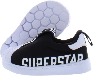 adidas Superstar 360 X Baby Boys Shoes Size 5, Color: Black/White