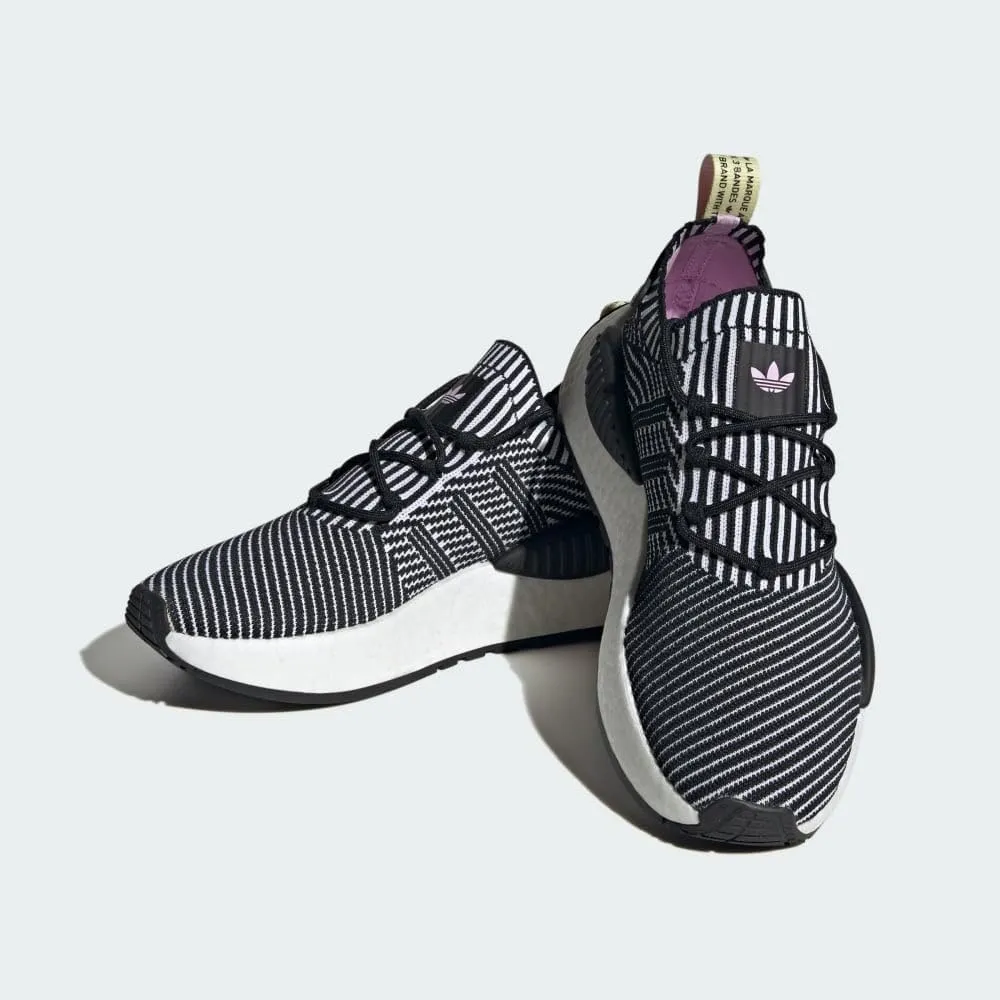 adidas Womens NMD W1 Lace Up Sneakers Shoes Casual - Green