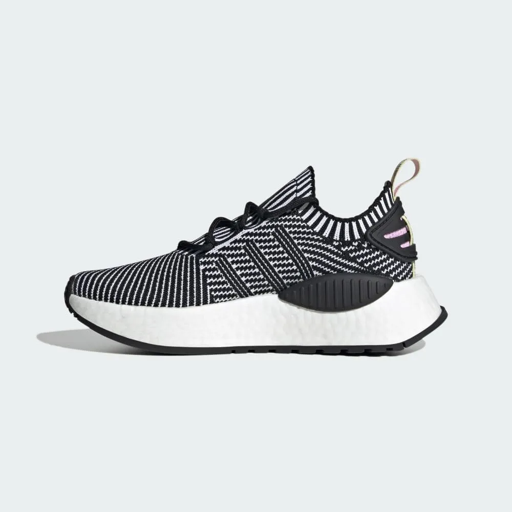 adidas Womens NMD W1 Lace Up Sneakers Shoes Casual - Green
