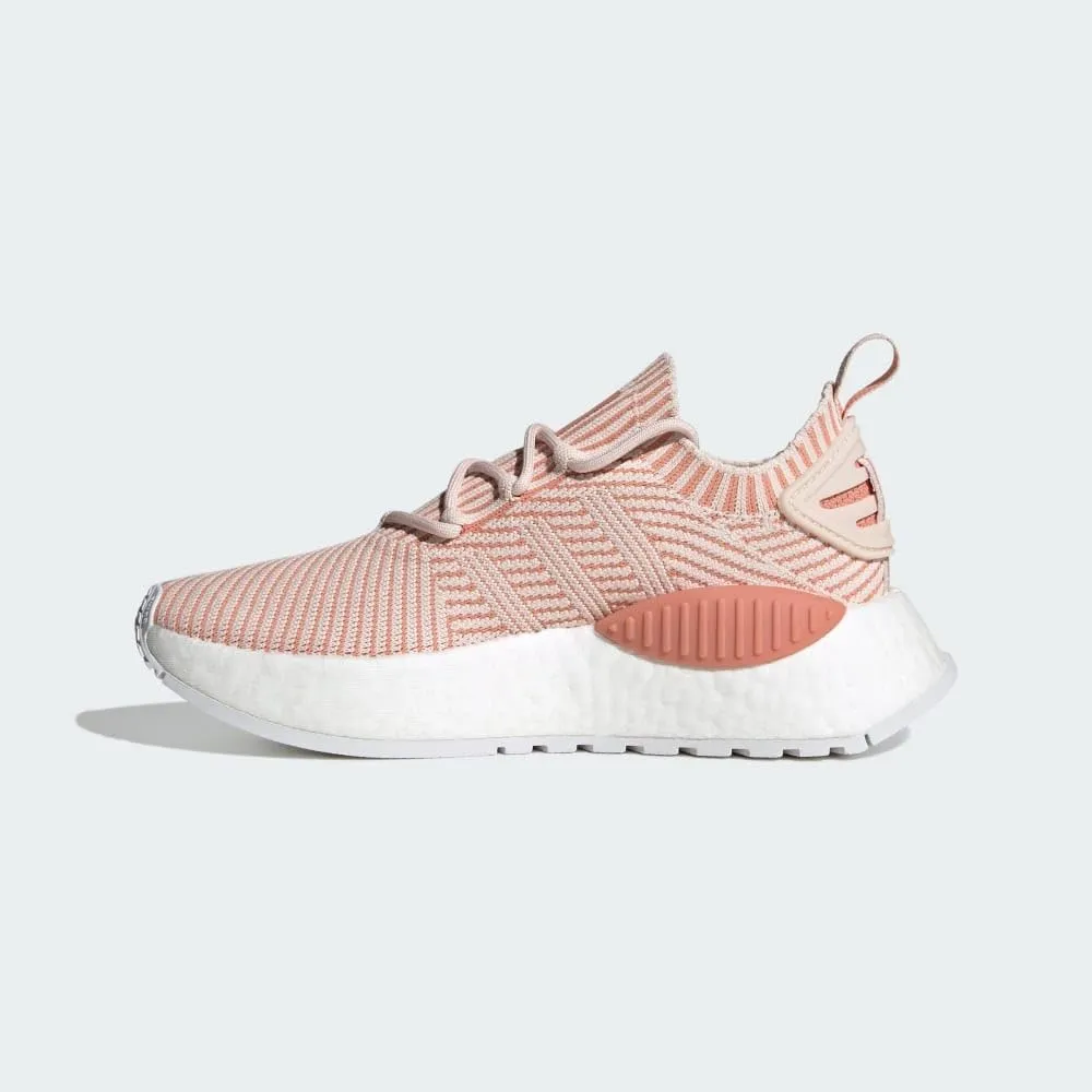 adidas Womens NMD W1 Lace Up Sneakers Shoes Casual - Green