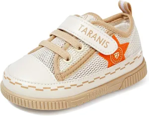 Baby and Toddler Boys & Girls Sneakers Lightweight Breathable Strap Athletic Running Squeak Shoes