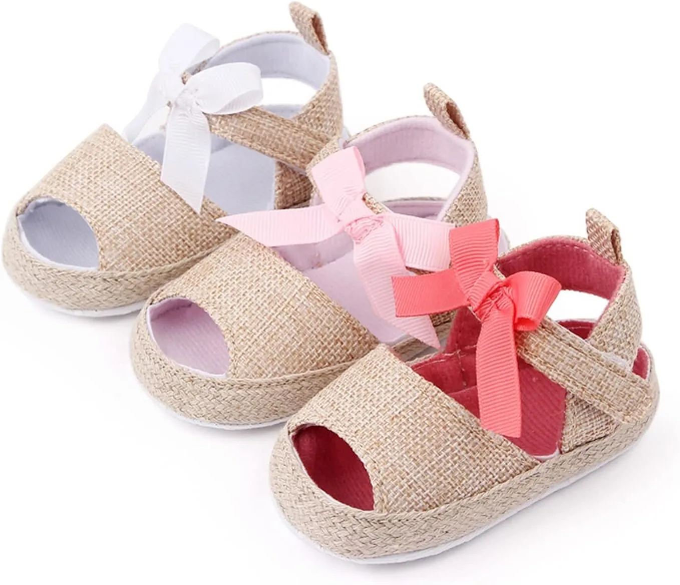 Baby Boots 8 Months Infant Toddler Shoes Soft Sole Fashion Bowknot Hook Loop Casual Shoes Baby Walking Shoes Boots Size 3 Infant