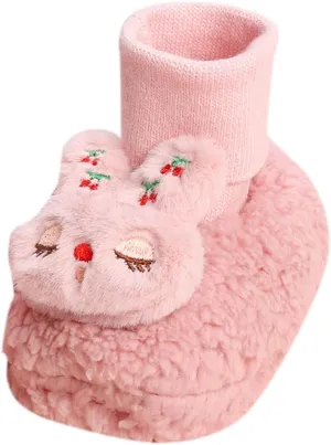 Baby Boots Toddler Boots Soft Bottom Toddler Shoes Plus Velvet Thick Non Slip Large Cotton Shoes 6 Months Baby Shoes