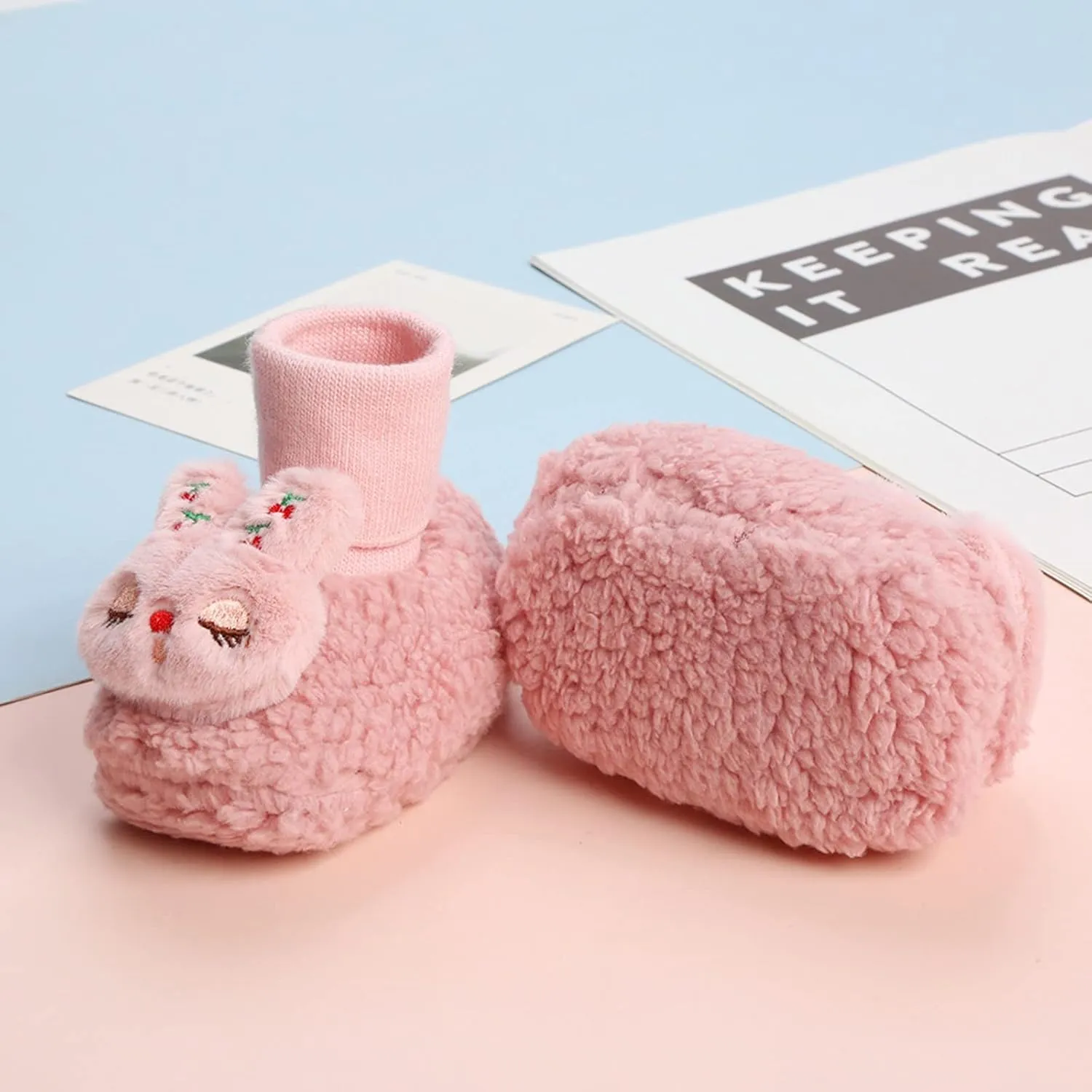 Baby Boots Toddler Boots Soft Bottom Toddler Shoes Plus Velvet Thick Non Slip Large Cotton Shoes 6 Months Baby Shoes