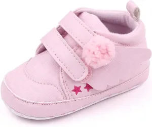 Baby Boy Girl Sneaker Soft Sole Anti-Slip Infants Soft Soled Casual Flat Solid Color Running Sport Athletic Shoes