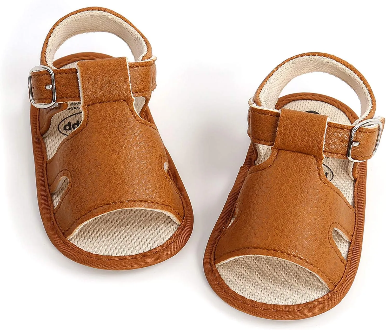 Baby Boy Girl Summer Sandals Outdoor Beach Anti-Slip Rubber Soft Sole Newborn Toddler First Walker Shoes 0-18Months