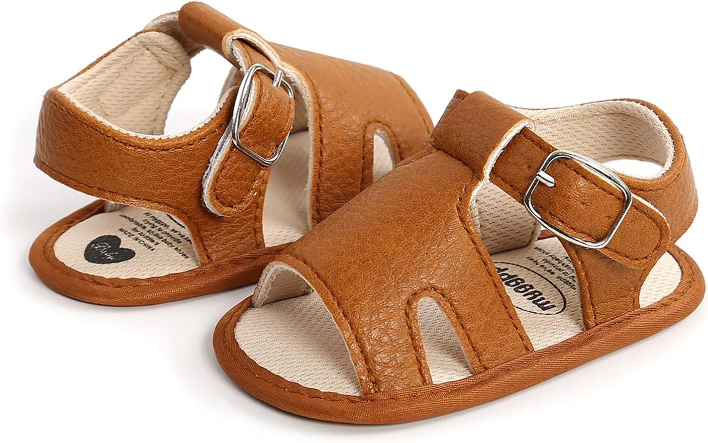 Baby Boy Girl Summer Sandals Outdoor Beach Anti-Slip Rubber Soft Sole Newborn Toddler First Walker Shoes 0-18Months