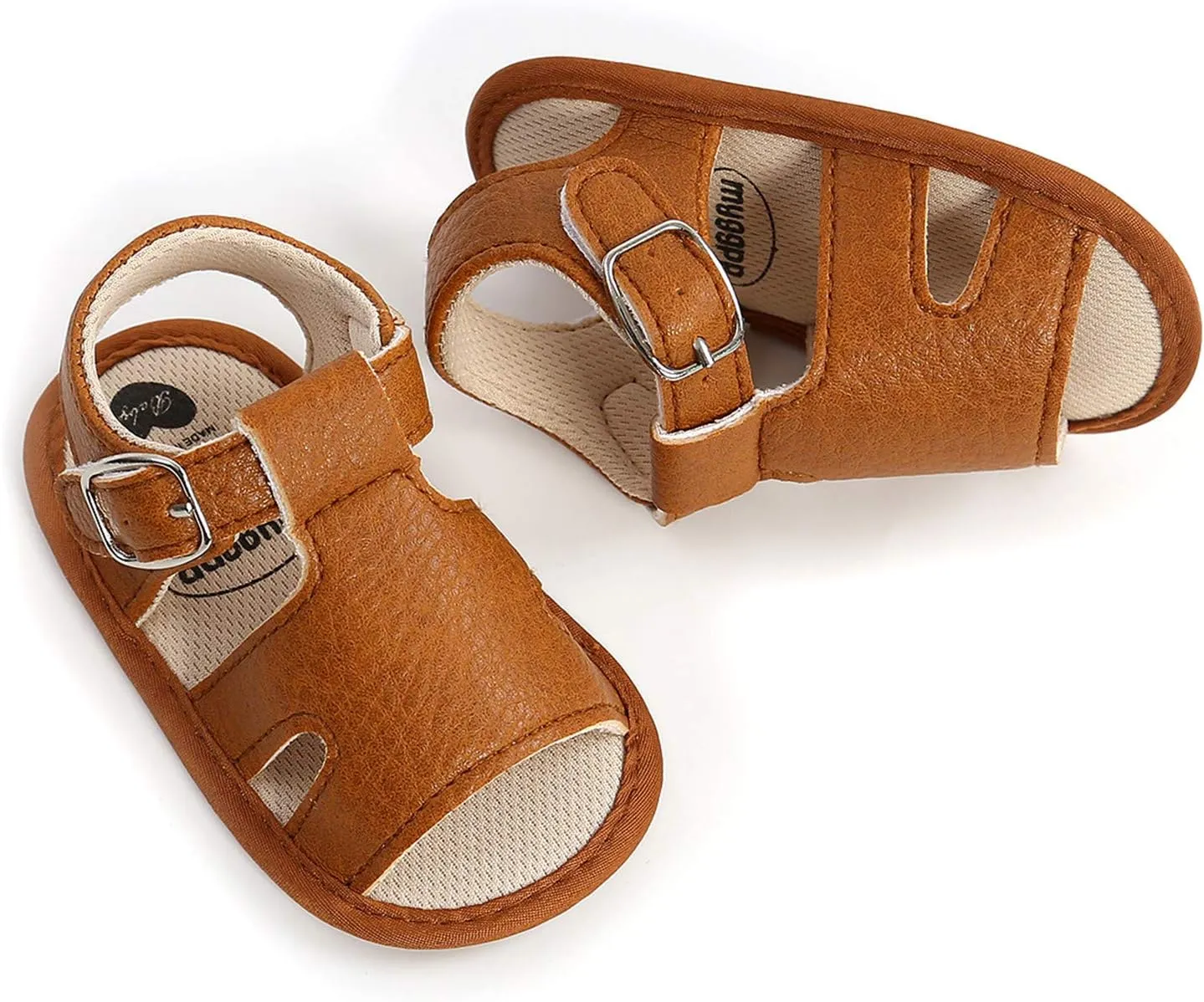 Baby Boy Girl Summer Sandals Outdoor Beach Anti-Slip Rubber Soft Sole Newborn Toddler First Walker Shoes 0-18Months