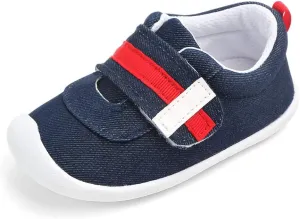 Baby Boys Girls Cotton Rubber Sloe Outdoor Sneakers First Walkers Shoes