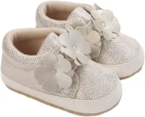 Baby Boys Girls High Top Sneakers Soft Soles Non Slip Infant Ankle Shoes Toddler Prewalker First Walking Crib Shoes