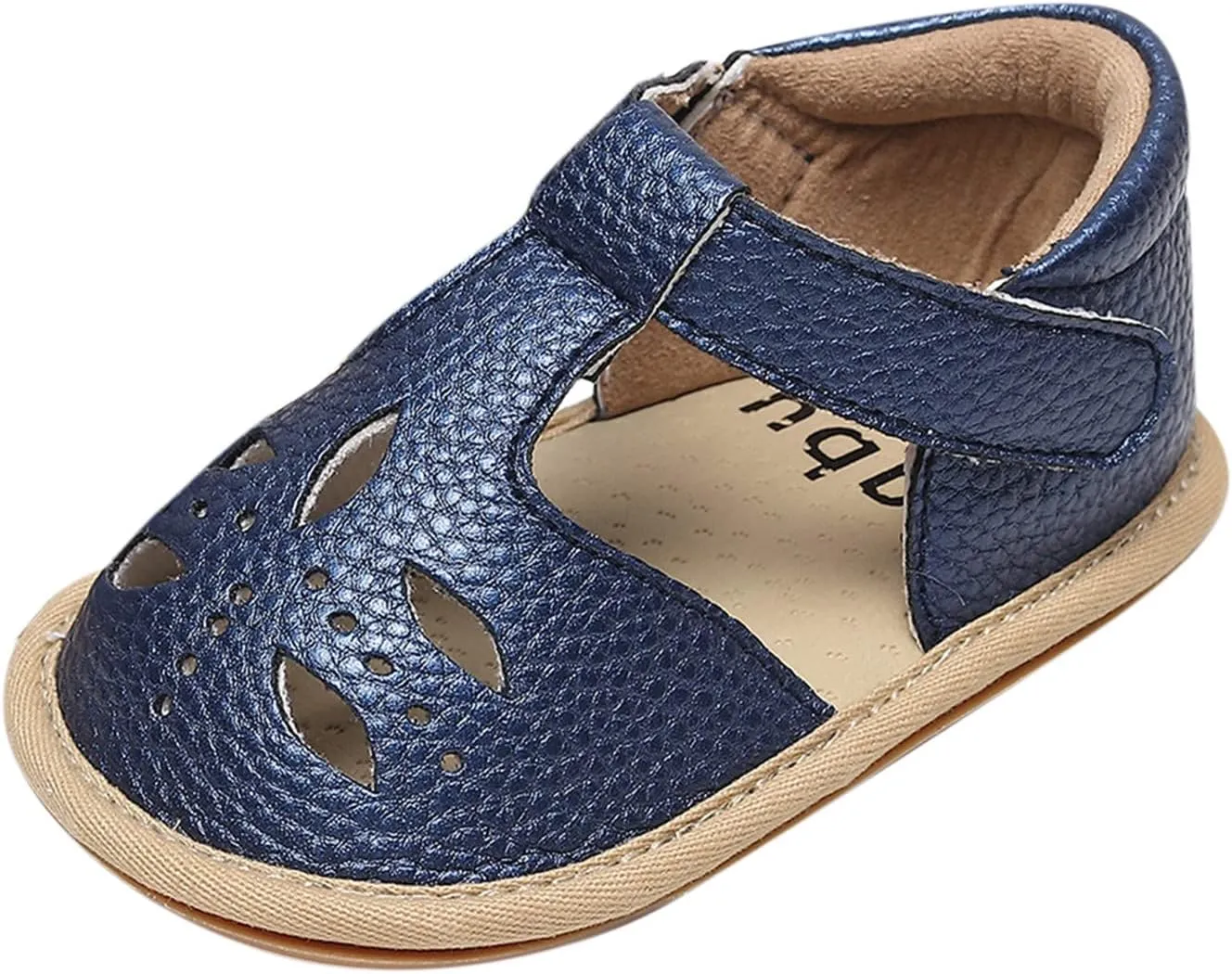 Baby Boys Girls Sandals PU Leather Soft Anti-Slip Rubber Sole Infant Summer Outdoor Shoes Toddler First