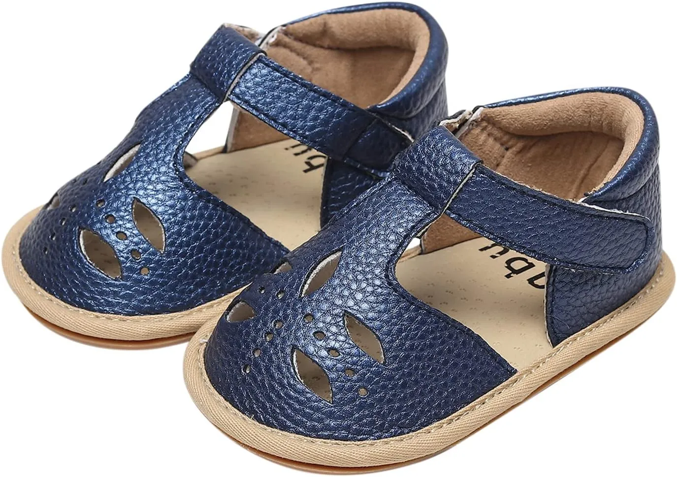 Baby Boys Girls Sandals PU Leather Soft Anti-Slip Rubber Sole Infant Summer Outdoor Shoes Toddler First