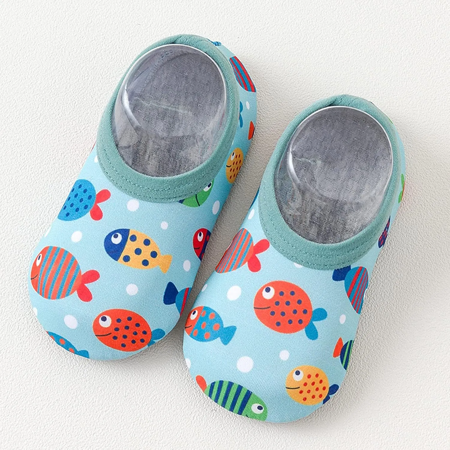 Baby Boys Girls Swim Water Shoes Non-Slip Barefoot Socks for Toddler Kids Beach Pool Outdoor Sports Walking Shoes