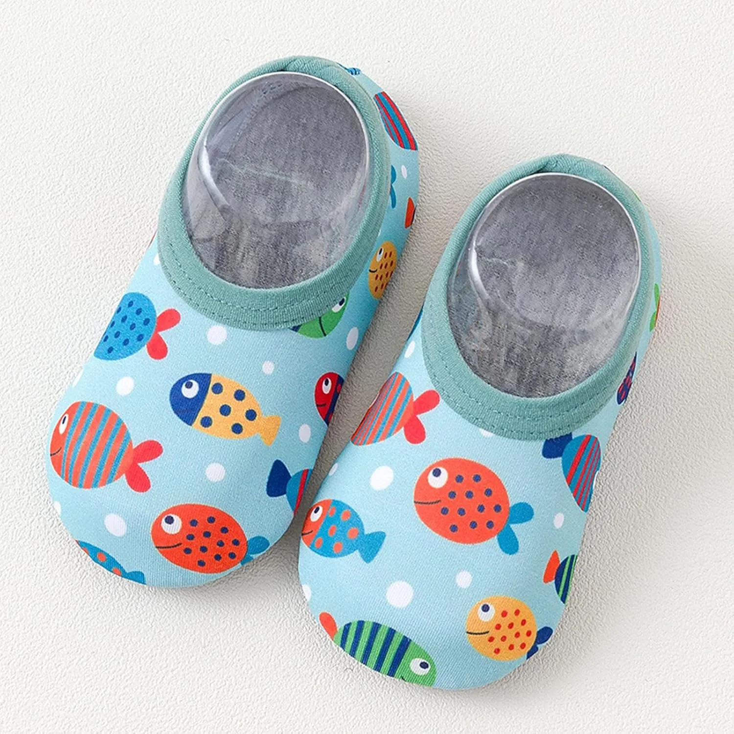 Baby Boys Girls Swim Water Shoes Non-Slip Barefoot Socks for Toddler Kids Beach Pool Outdoor Sports Walking Shoes