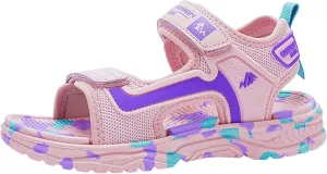 Baby Boys Girls Toddler Summer Shoes Sandals Outdoor Beach Anti-Slip Lightweight Soft Sole Shoes (Pink, 2.5 Big Kids)