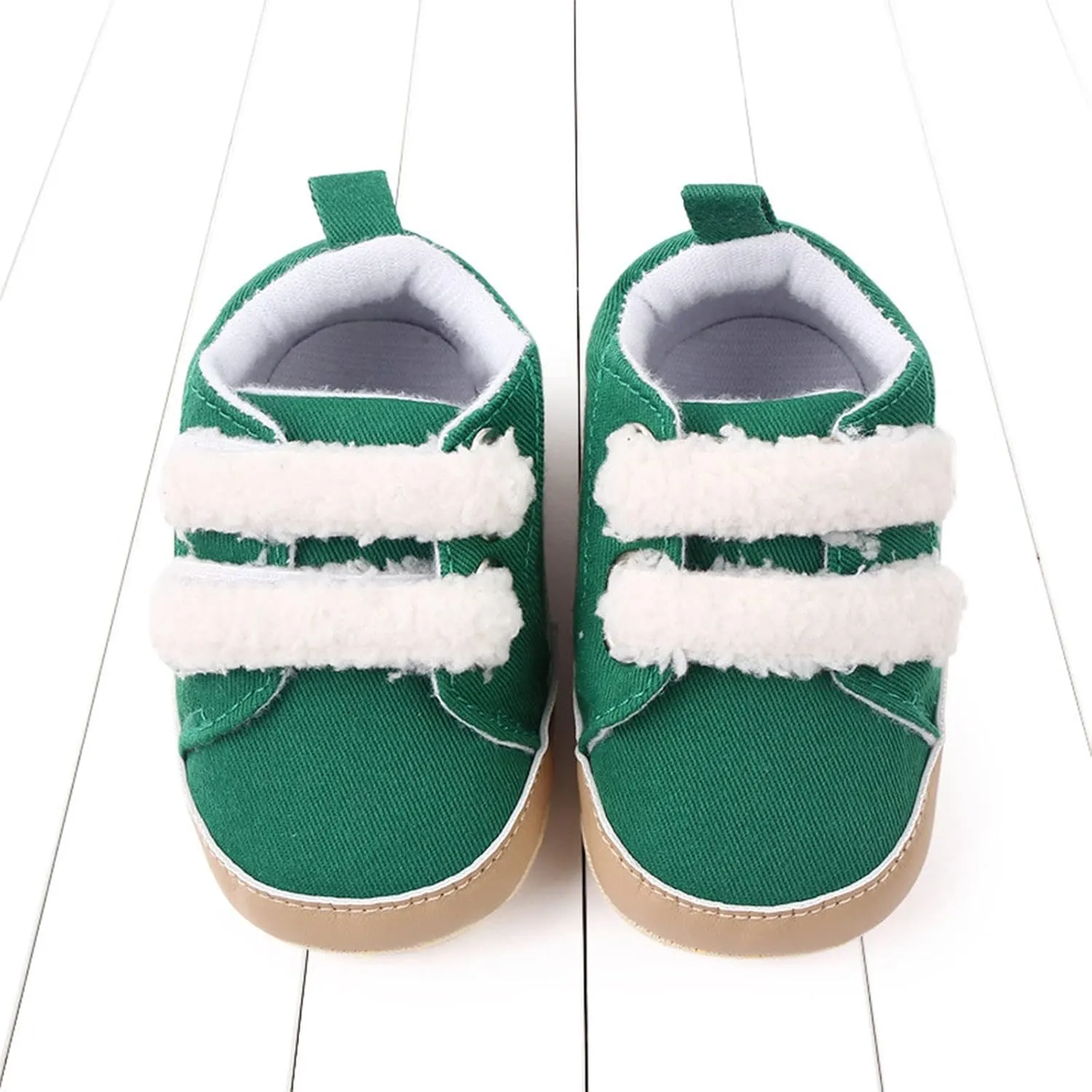 Baby Boys Girls xford Cloth Shoes Soft Rubber Sole Anti-Slip Sneakers Toddler Infant occasins Walking Shoes