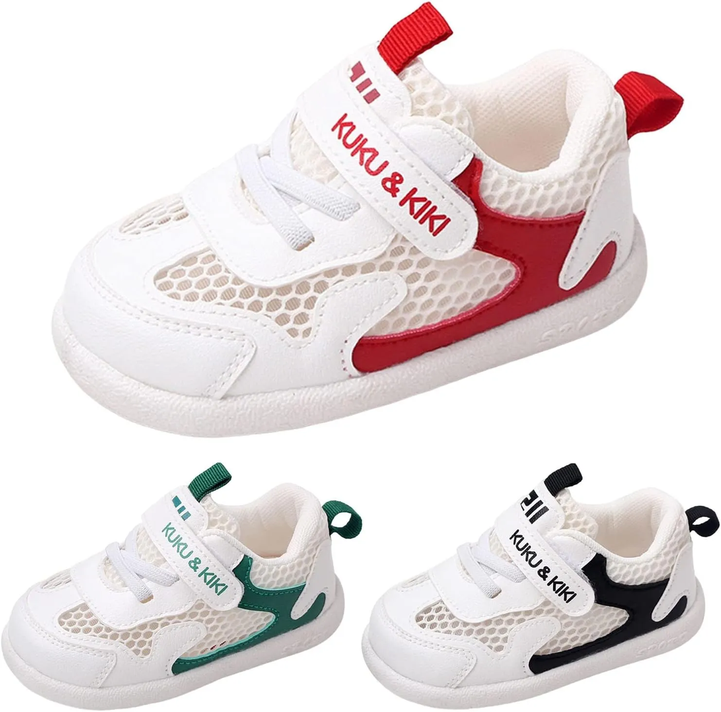 Baby Boys&Girls Mesh Sneaker Infant Toddler Running Softy First Walking Crib Shoes for Baby Non-Slip Breathable Shoes