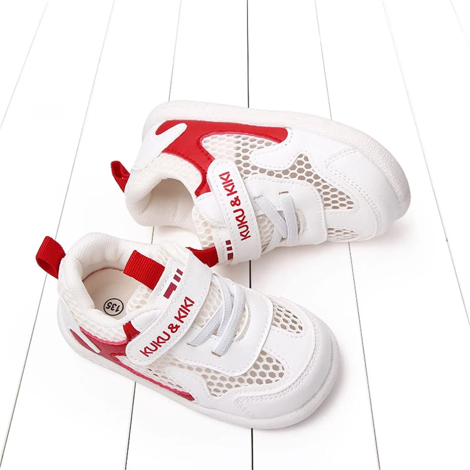 Baby Boys&Girls Mesh Sneaker Infant Toddler Running Softy First Walking Crib Shoes for Baby Non-Slip Breathable Shoes