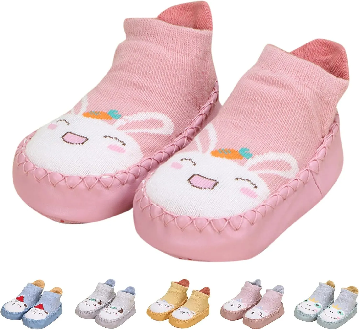 Baby Cute Cartoon Socks Shoes Children Toddler Shoes Flat Bottom Non Slip Floor Sports Shoes Baby Walking Shoes