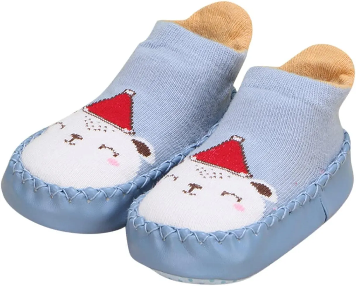 Baby Cute Cartoon Socks Shoes Children Toddler Shoes Flat Bottom Non Slip Floor Sports Shoes Baby Walking Shoes