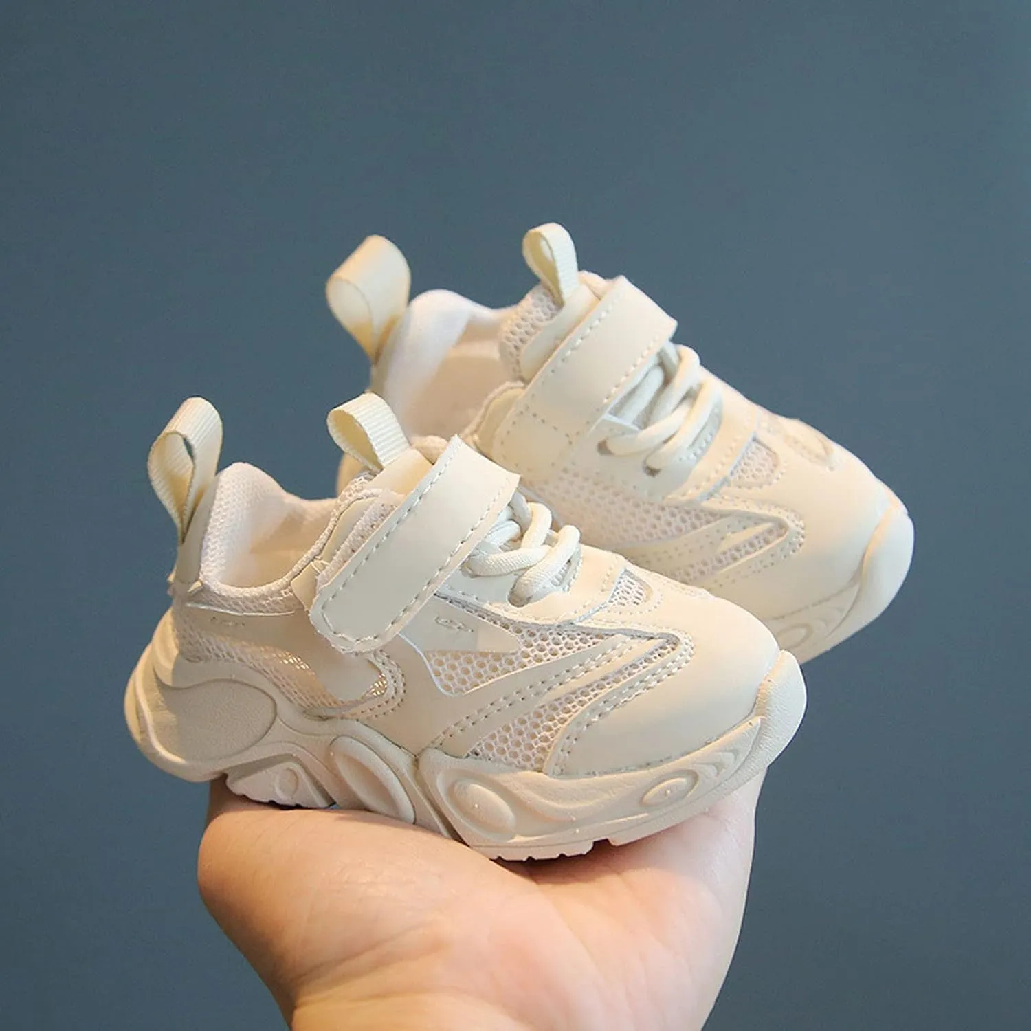 Baby First Walking Shoes Infant Sneakers Shoes Soft Sole Baby Boys Girls Non-Slip Shoes Toddler Breathable Shoes 1