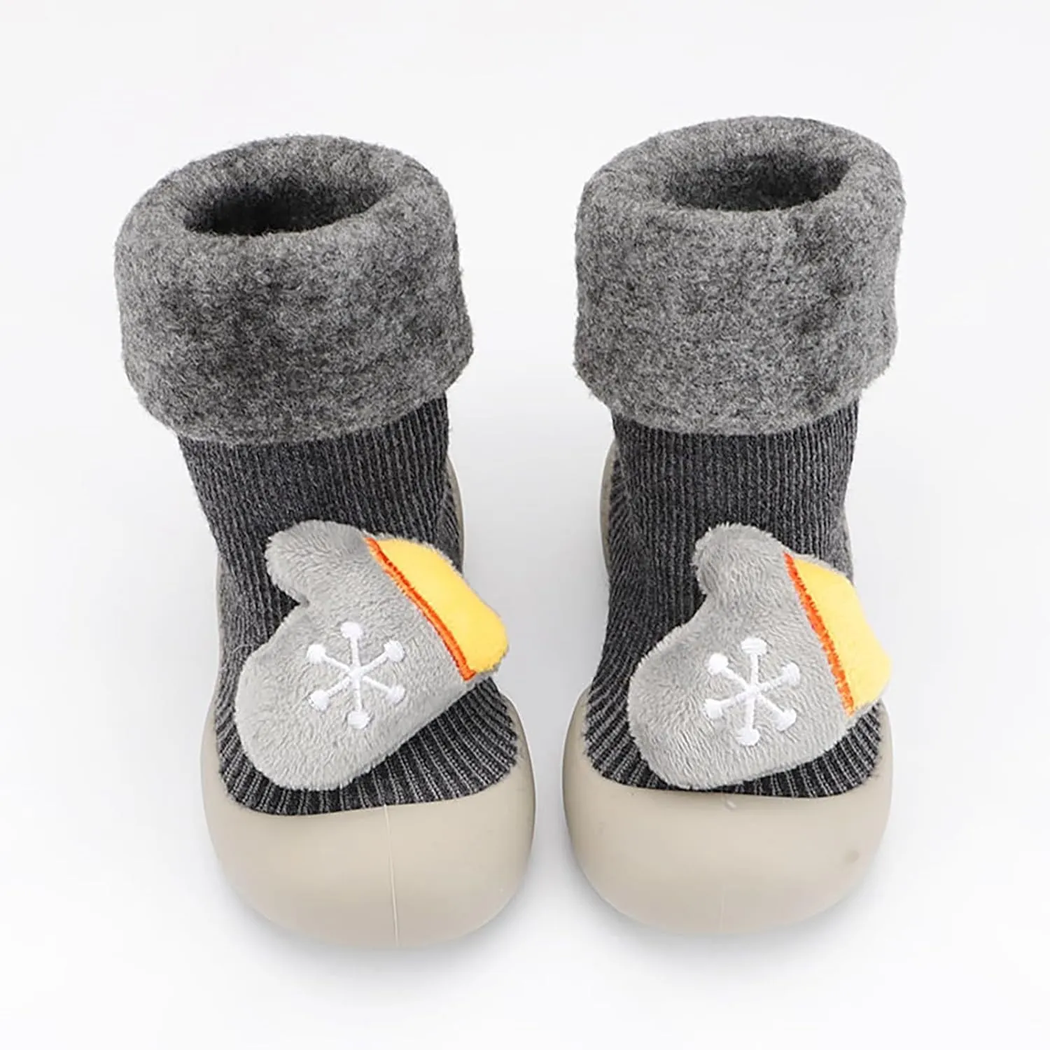 Baby First Walking Shoes Slip-On Slippers Newborn Floor Slipper Breathable Cotton Mesh Socks Shoes Crib Shoes