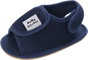 Baby Girls Boys Sandals Infant Toddler Shoes First Walkers Prewalkers Mesh Soft Sole Sneakers Casual (Blue, 6 Toddler)