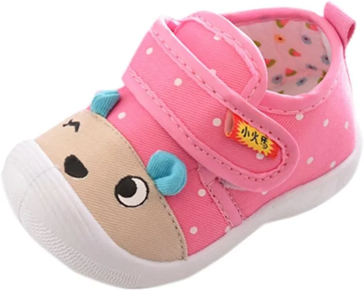 Baby Kids Shoes Boys Cartoon Baby Squeaky Sole Girls Shoes Anti-Slip Infant Kids Soft Boys Size 12 Sneakers
