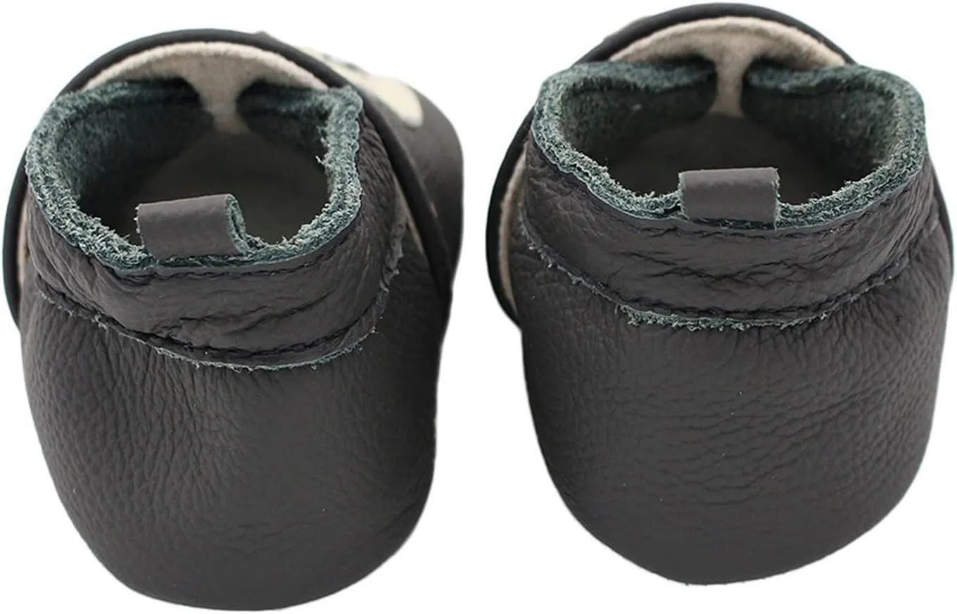 Baby Leather Shoes Soft Sole First Walking occasins Infants Toddler Boys Girls Crawling Slippers Slip-on Shoes