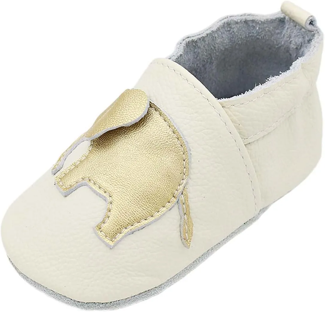 Baby Leather Shoes Soft Sole First Walking occasins Infants Toddler Boys Girls Crawling Slippers Slip-on Shoes
