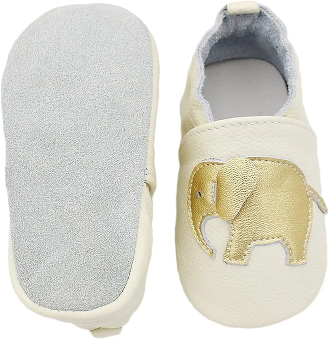 Baby Leather Shoes Soft Sole First Walking occasins Infants Toddler Boys Girls Crawling Slippers Slip-on Shoes