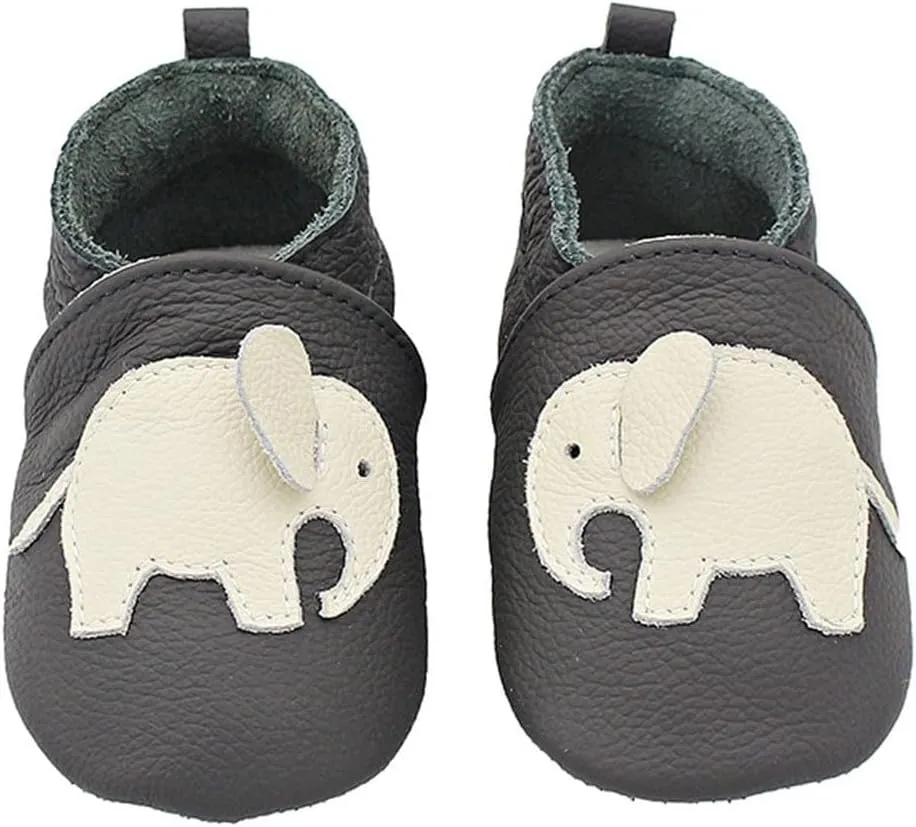 Baby Leather Shoes Soft Sole First Walking occasins Infants Toddler Boys Girls Crawling Slippers Slip-on Shoes