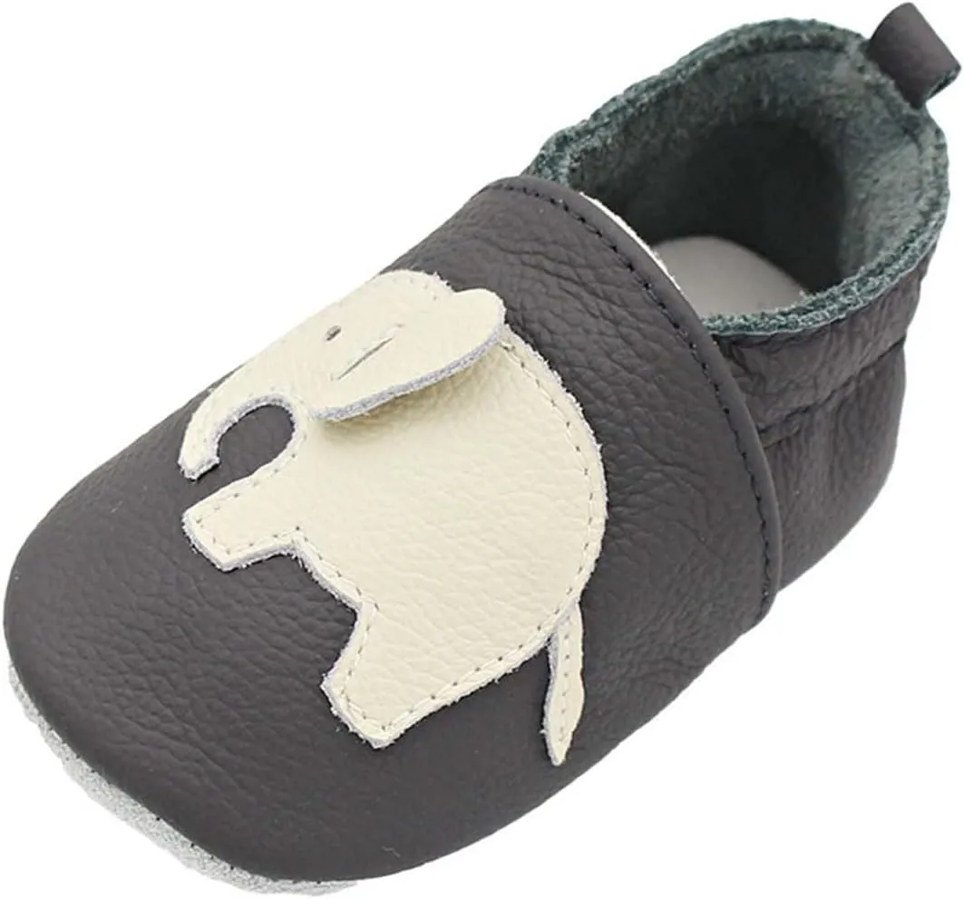 Baby Leather Shoes Soft Sole First Walking occasins Infants Toddler Boys Girls Crawling Slippers Slip-on Shoes