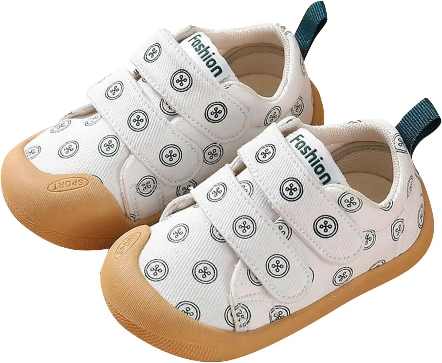 Baby Leopard Platform Canvas Shoes Unisex Boys Girls First Walking Shoes, Infant Non Slip Soft Sole Boy Big Snow Boots