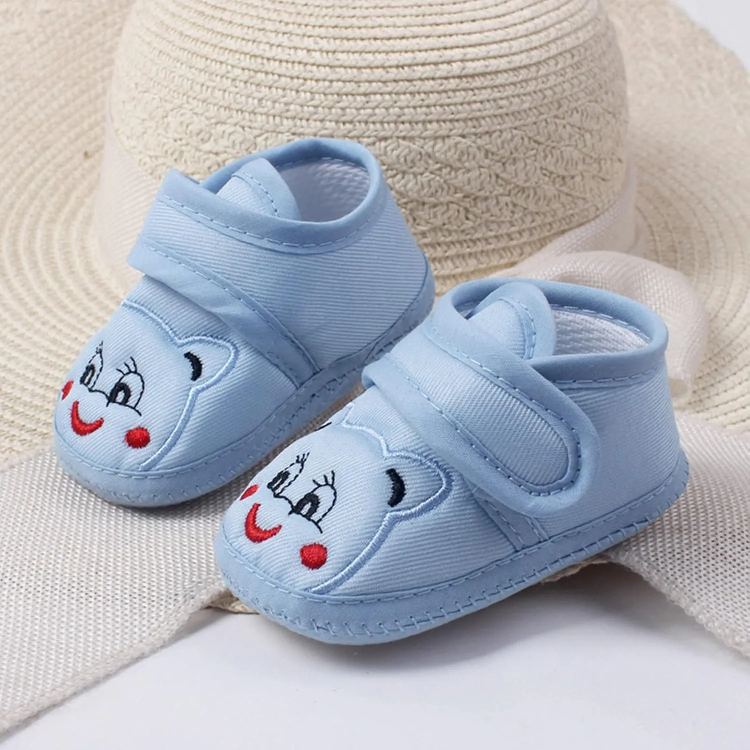 Baby Shoes Boys Girls First Walking -Slip Cartoon Toddler Boy Soft Shoes Sole Shoes Baby Girl Baby Shoes 6-24