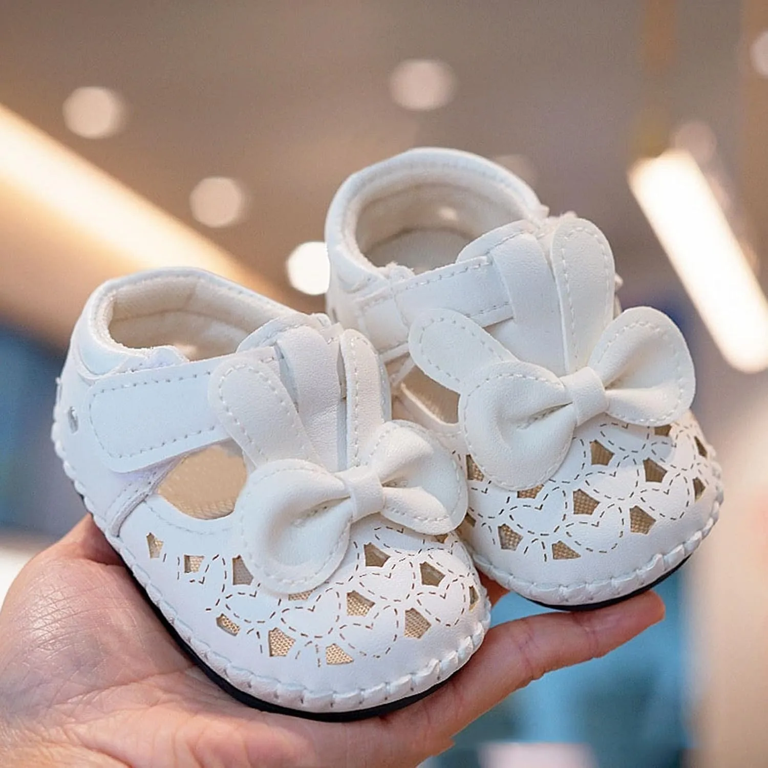 Baby Shoes Boys Girls Infant Sneakers Infant Baby Girls Shoes Soft Sole Princess Wedding Dress Mary Jane for 0-18