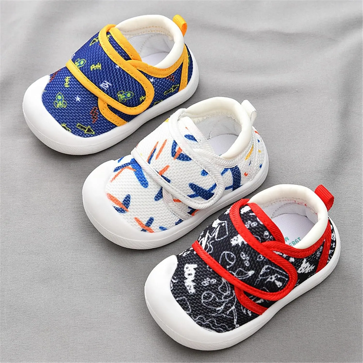Baby Shoes Boys Girls Spring and Autumn Soft Soled Anti Slip Comfortable Design Outdoor Casual Shoes Toddler Kids