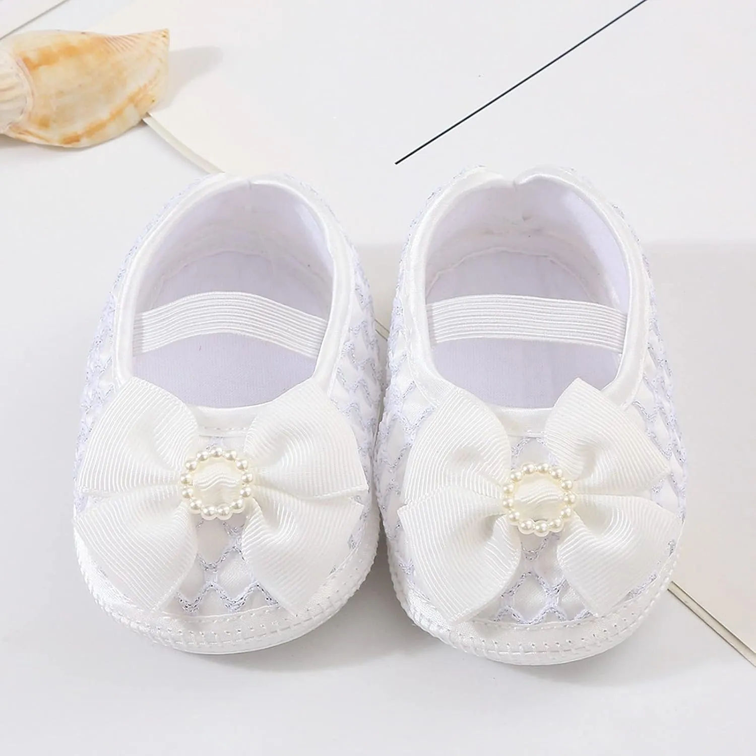 Baby Shoes Fashion Soft Sole Infant Shoes Pearl Dress Flower Princess Shoes Infant Shoes Buys Shoes