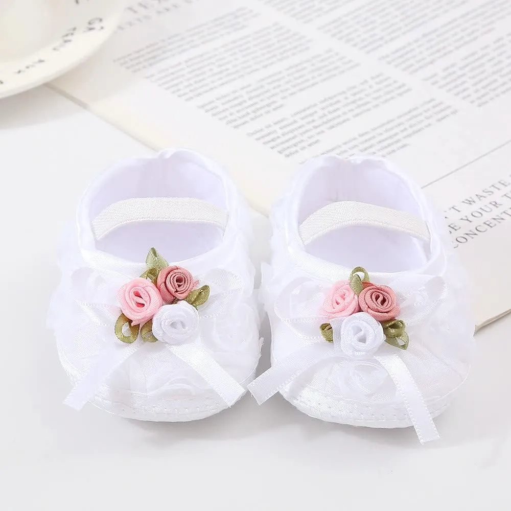 Baby Shoes Fashion Soft Sole Toddler Shoes Pearl Dress Flower Princess Shoes Toddler Shoes Baby Shoe