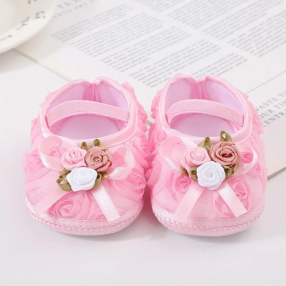 Baby Shoes Fashion Soft Sole Toddler Shoes Pearl Dress Flower Princess Shoes Toddler Shoes Baby Shoe