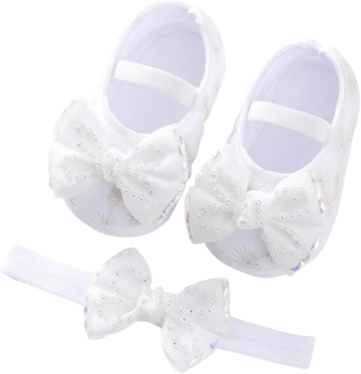 Baby Shoes Fashion Soft Sole Toddler Shoes Pearl Dress Flower Princess Shoes Toddler Shoes Infant Crib Shoes