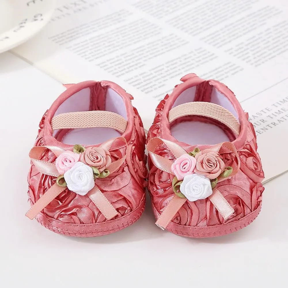 Baby Shoes Fashion Soft Sole Toddler Shoes Pearl Dress Flower Princess Shoes Toddler Shoes Toddler Shoes Girl 8