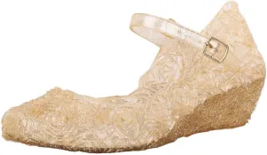 Baby Shoes Size 3 Cosplay Single Baby Party Girls Shoes Kids Wedge Infant Toddler Princess Sandals Baby Shoes Baby Soft Bottom Shoes for Boys