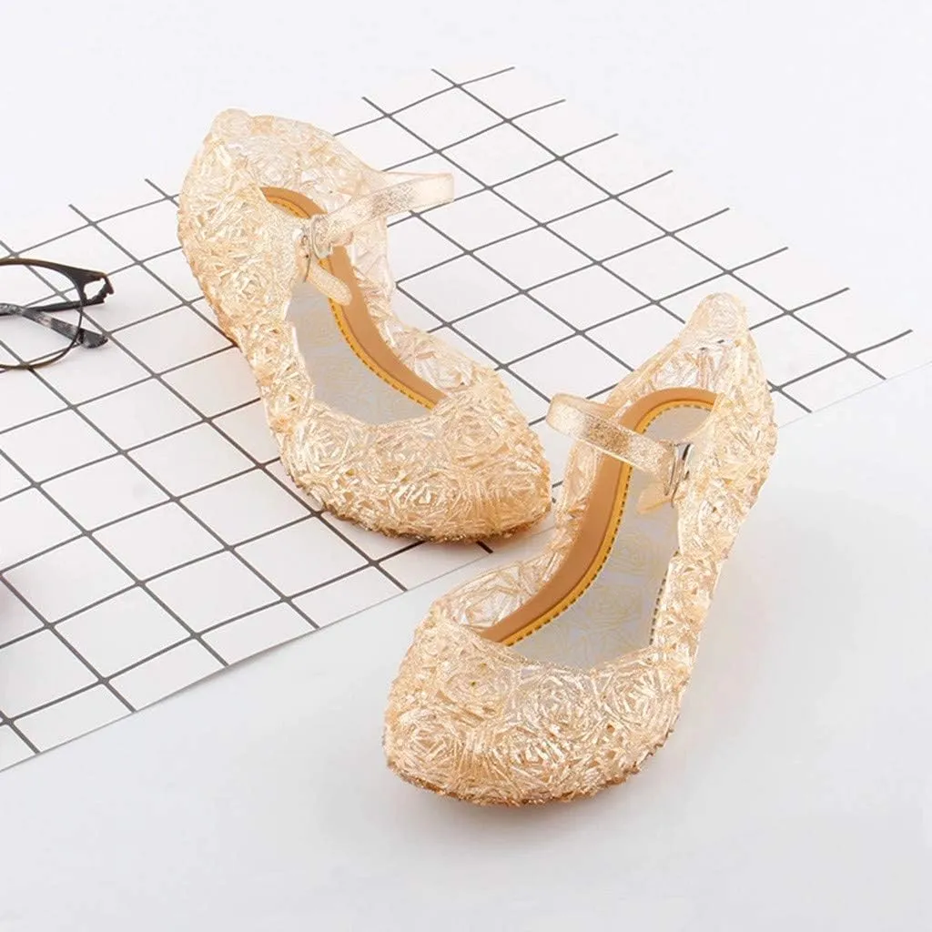 Baby Shoes Size 3 Cosplay Single Baby Party Girls Shoes Kids Wedge Infant Toddler Princess Sandals Baby Shoes Baby Soft Bottom Shoes for Boys